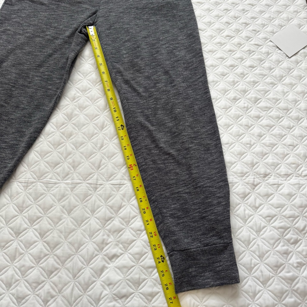Banana Republic Gray Jersey Sleeveless Zip Back Jogger Jumpsuit One-Piece Size M - Picture 11 of 16